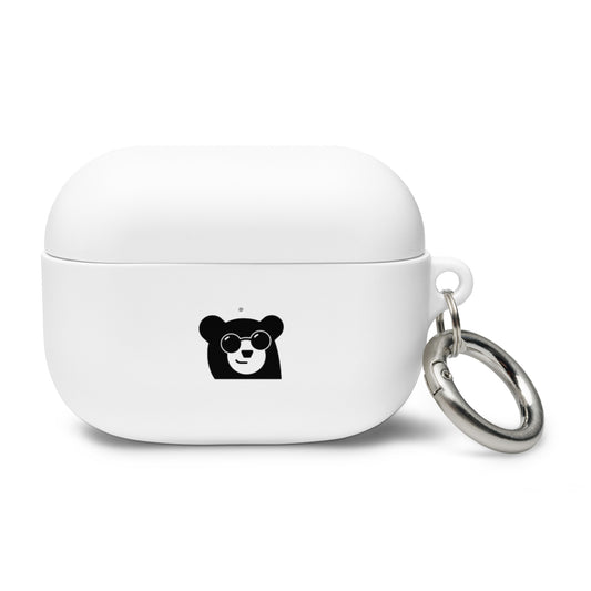 Bobby Flava White Rubber Case for AirPods® &  AirPods Pro®