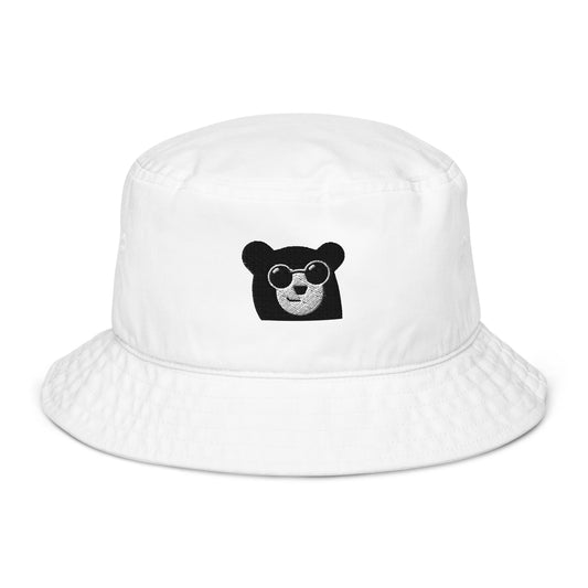 Bobby organic bucket hat white