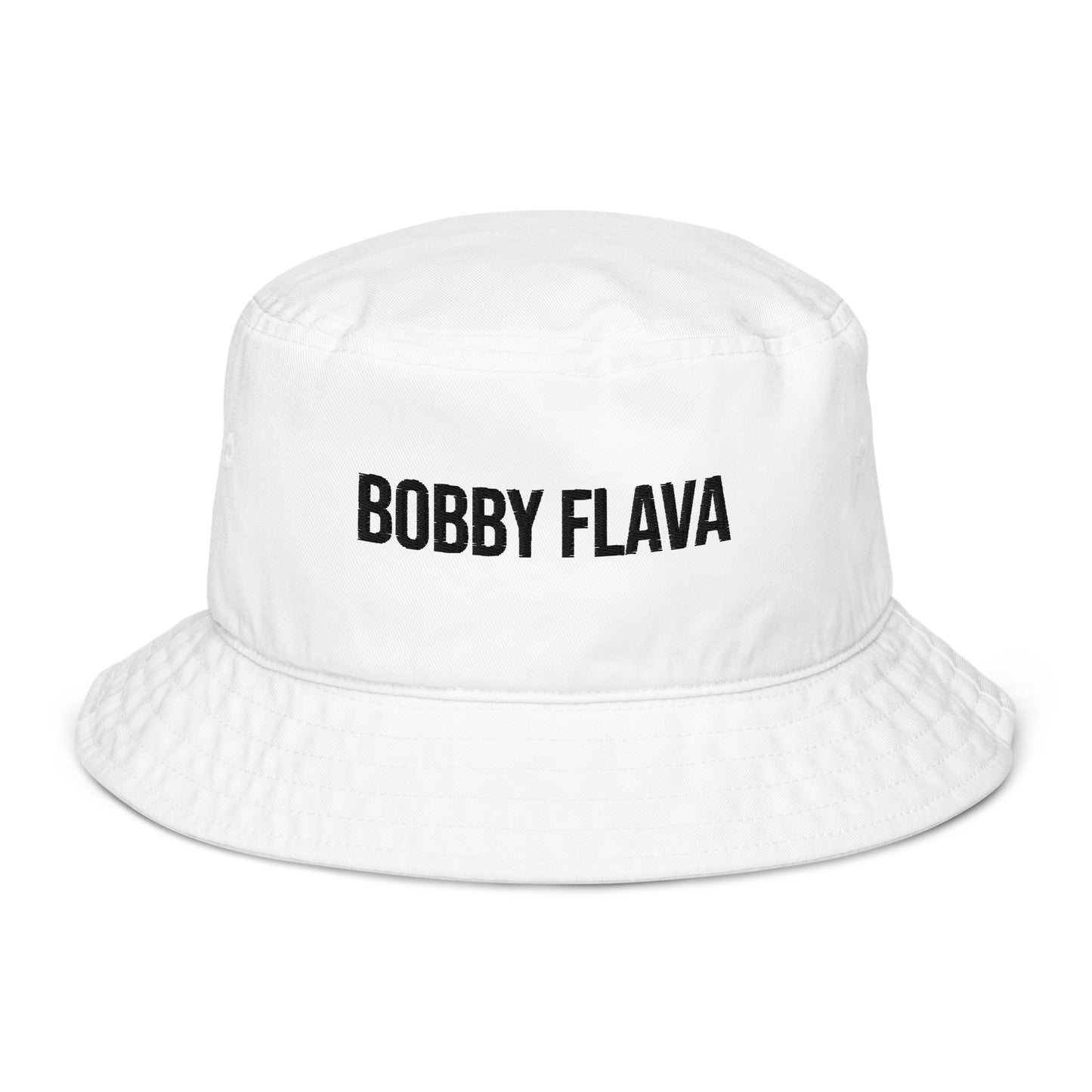 Bobby organic bucket hat black/white