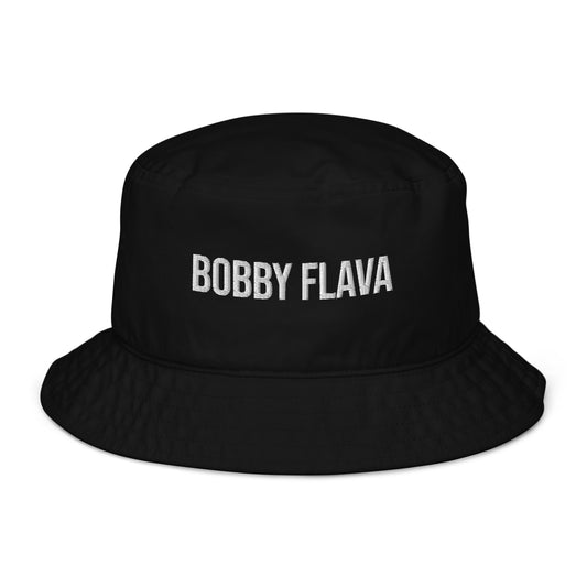 Bobby organic bucket hat black/white